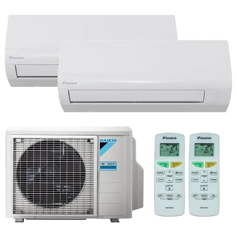 CLIM DAIKIN BI-SPLIT REVERSIBLE 9000+12000 BTU